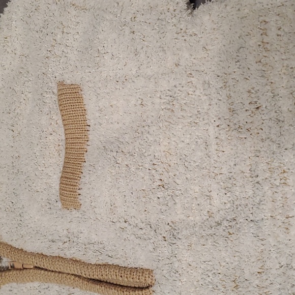 Women's Cropped Freshman 1996 Fuzzy Sweater S - Picture 3 of 6